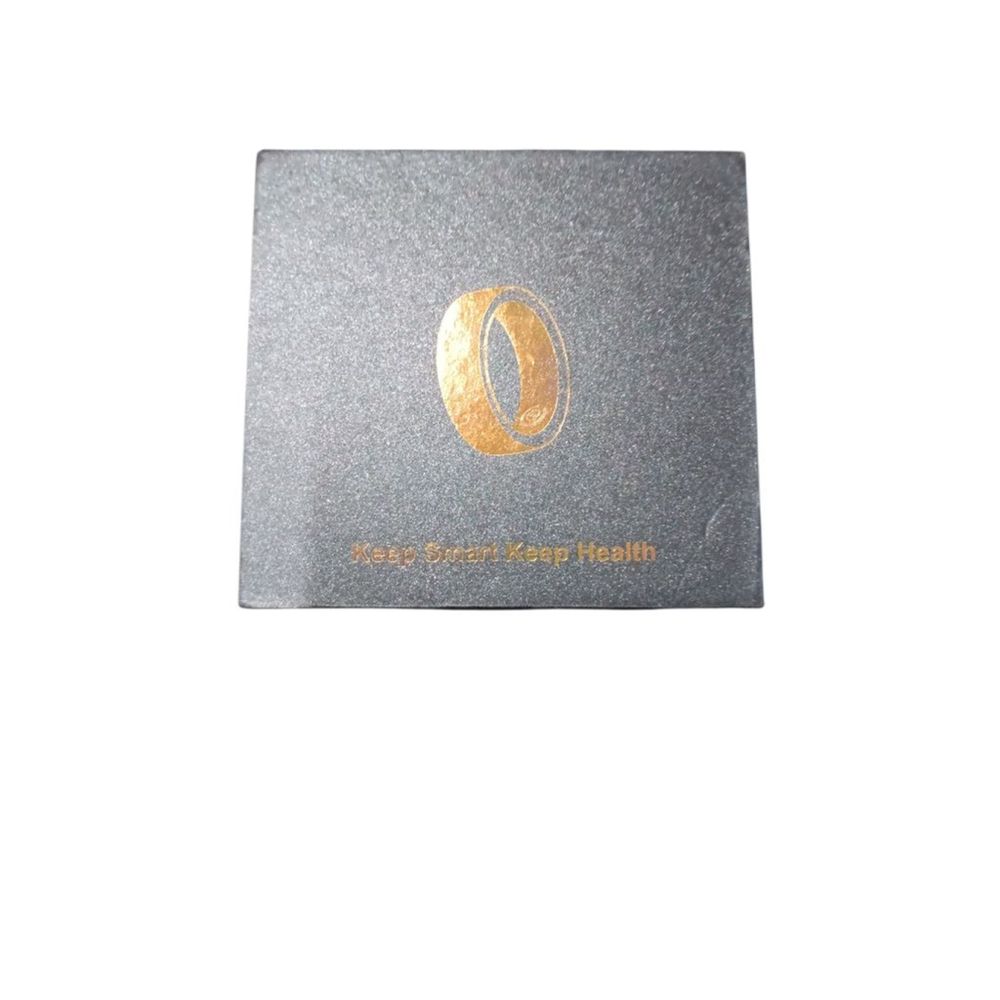 Smart Ring NWT Beautiful Brushed Gold Tone Fitness Tracker Sleep, HR, BP Steps - Picture 14 of 15